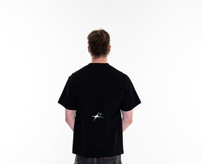 CRESCENT TEE BLACK